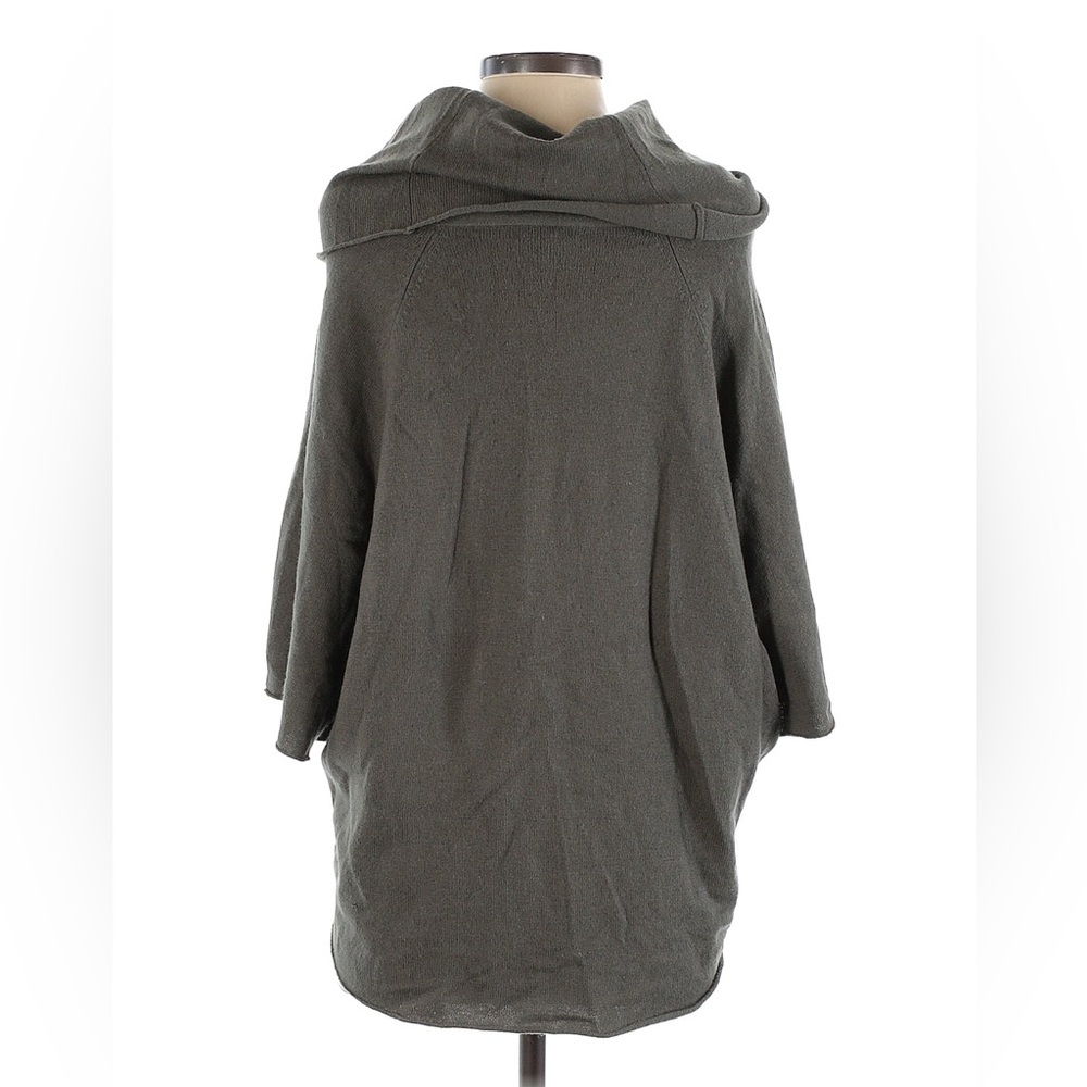 Joie greenish-grey short sleeve cowl Neck Sweater - size small